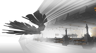 Illustration for article titled Estos conceptos de Jupiter Ascending son dignos de fondo de escritorio